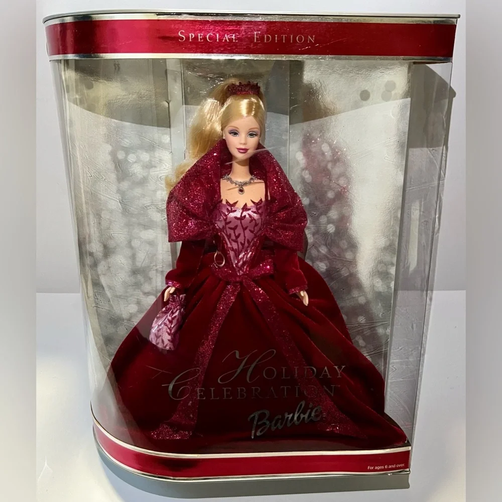 2002 Holiday Celebration Barbie Collectables Special Edition NIB #56209